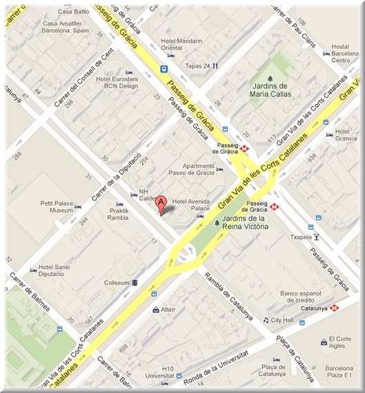 Ubicaci�n de Unigesa Global Consulting